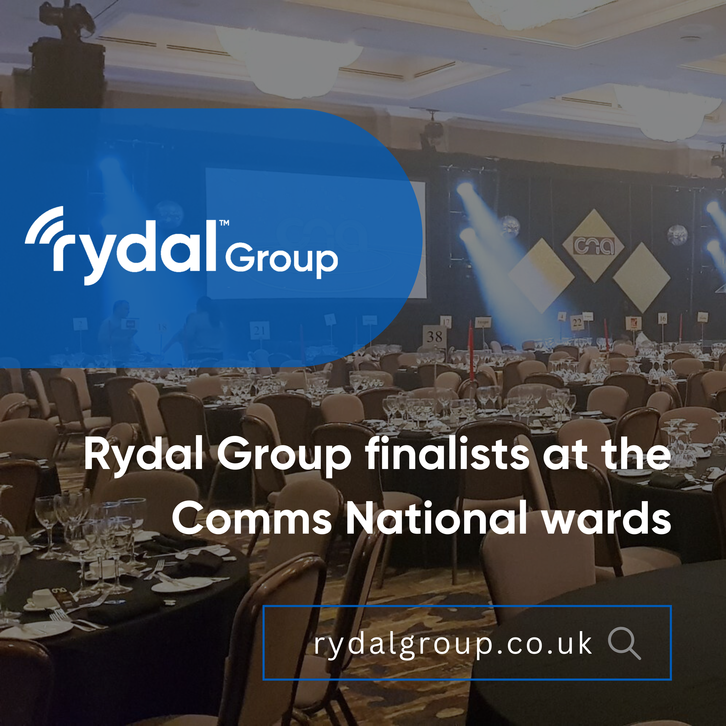 Rydal Group are finalists for Customer Service Award
